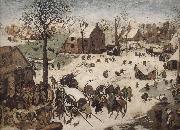 Pieter Bruegel Household surveys of Bethlehem Spain oil painting artist